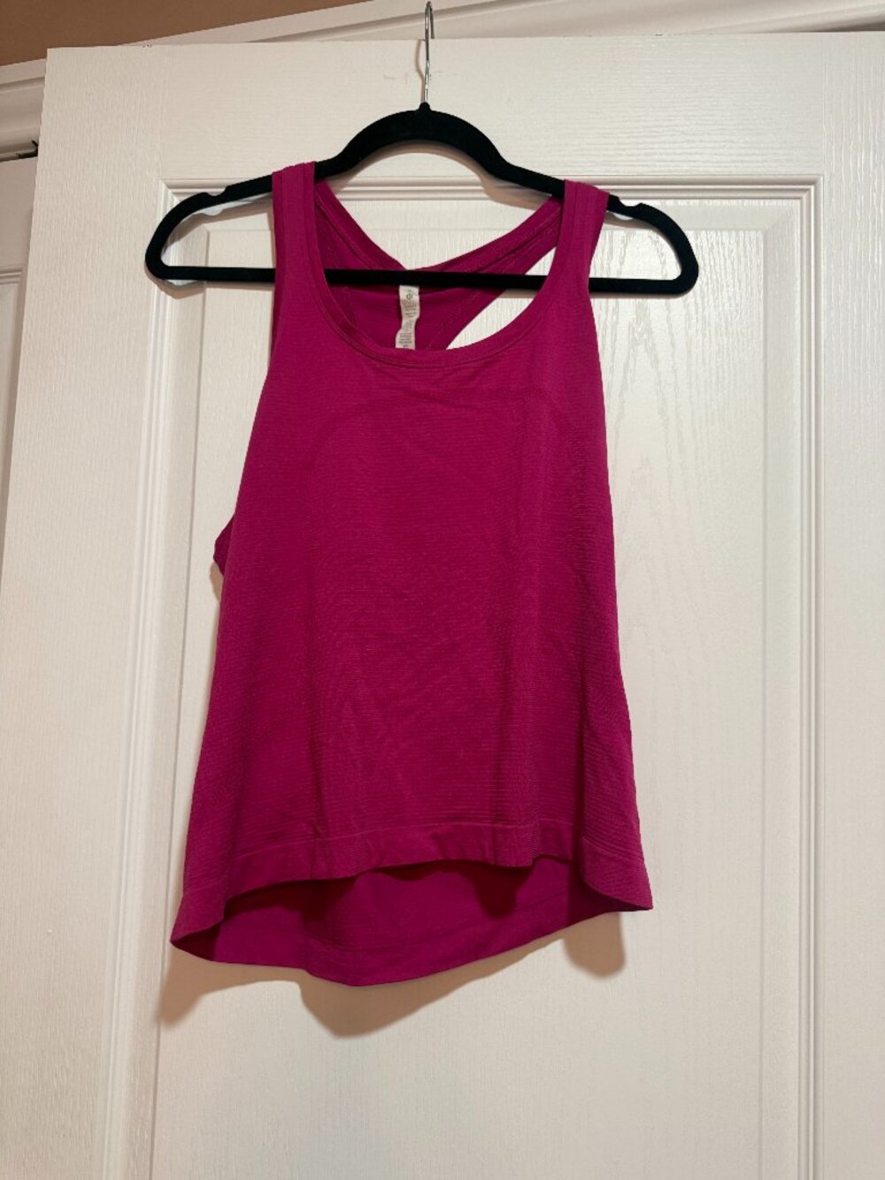 Lululemon Racerback Tank Top Pink Size 10 Athletic Workout Yoga